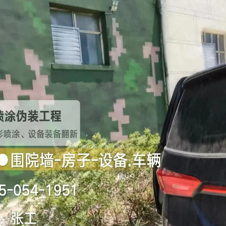 宜宾数码迷彩漆施工